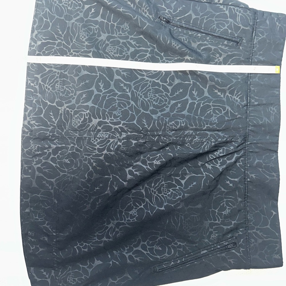 Orvis Black Floral Skort